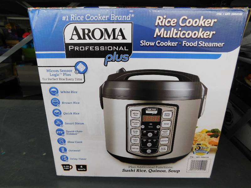 lot 441 image: AROMA RICE COOKER MULTICOOKER