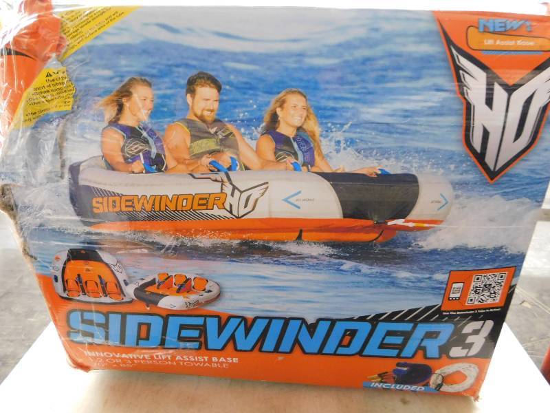 lot 452 image: SIDEWINDER HD 3 TOWABLE WATER FLOAT, 3 PERSON