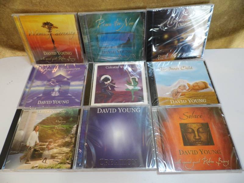 lot 59 image: Lot of 9 Spa Music CDs