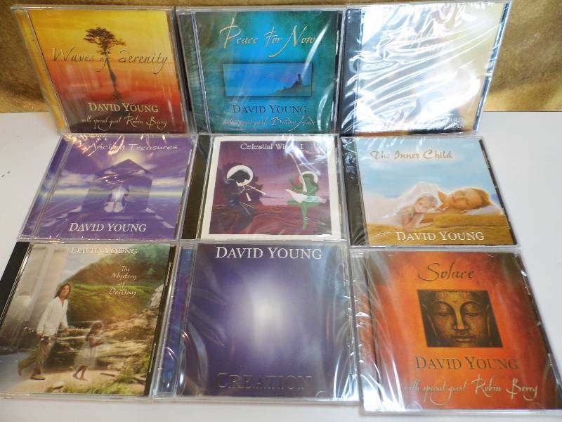 lot 60 image: Lot of 9 Spa Music CDs