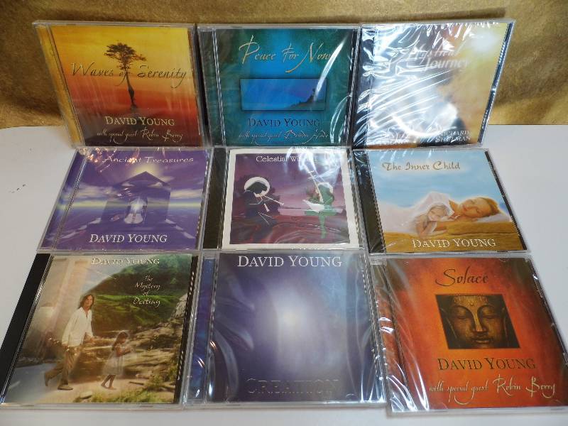 lot 61 image: Lot of 9 Spa Music CDs