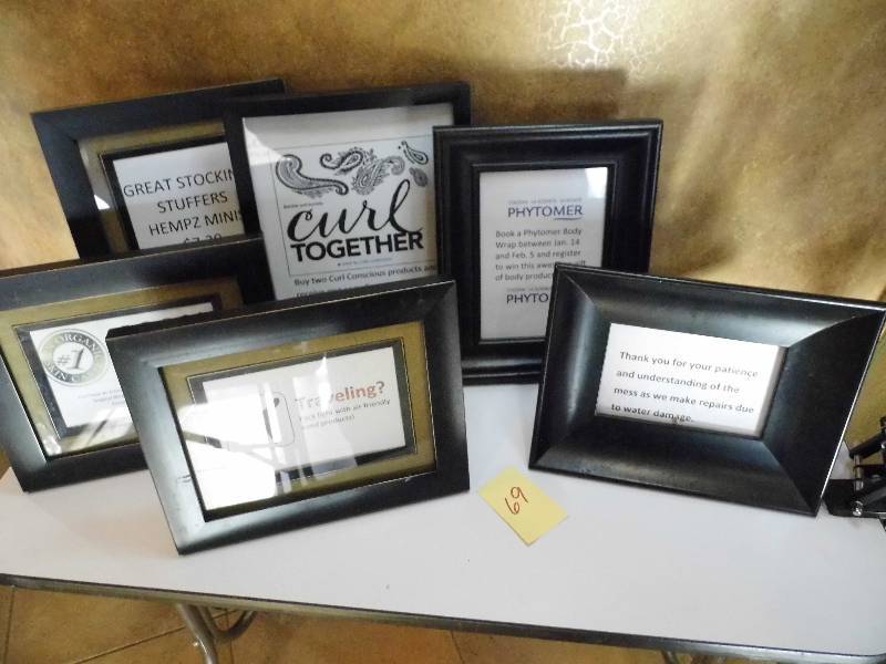 lot 69 image: Assorted Picture Frames
