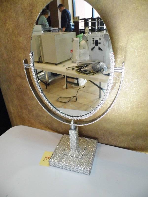 lot 106 image: Swarovski Crystal Mirror