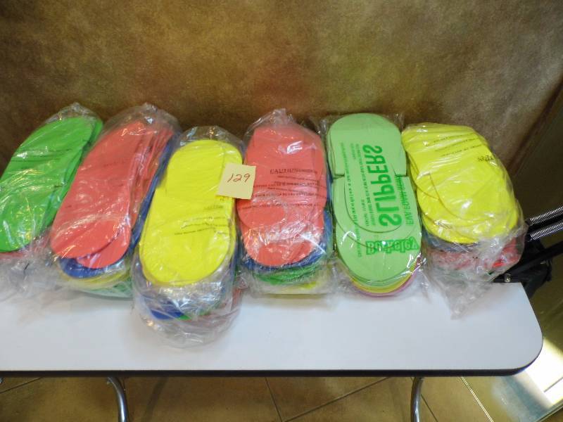 lot 129 image: Spa Slippers
