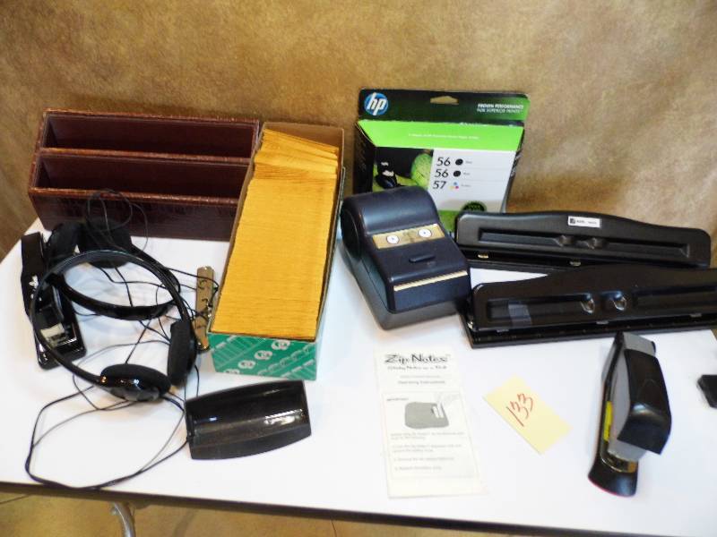 lot 133 image: Office Supplies