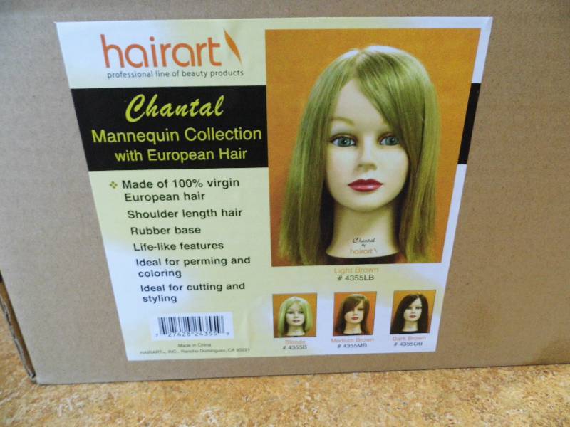 lot 172 image: Hairart Chantal Manequin Head