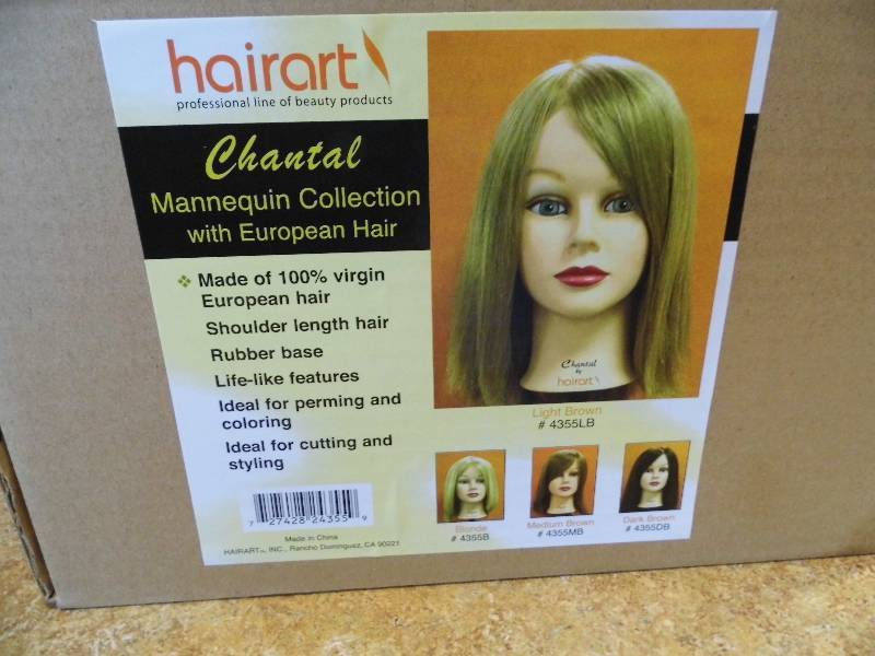 lot 173 image: Hairart Chantal Manequin Head