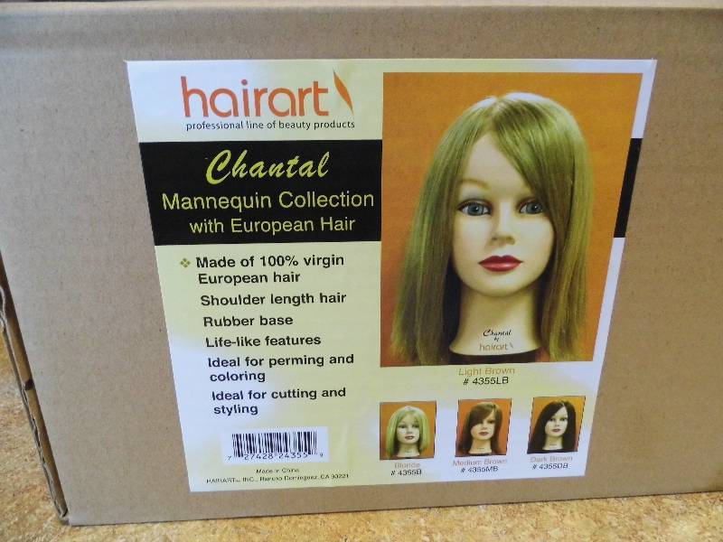 lot 174 image: Hairart Chantal Manequin Head