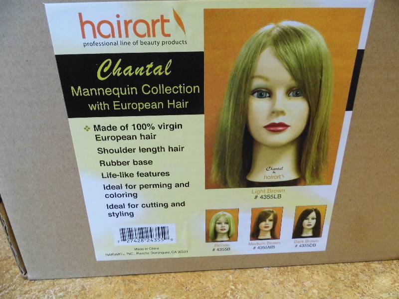 lot 176 image: Hairart Chantal Manequin Head