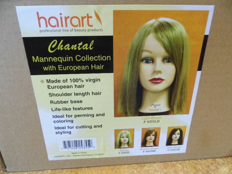 lot 177 image: Hairart Chantal Manequin Head