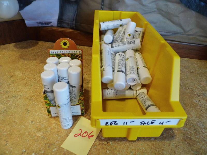 lot 206 image: Carefree Natural Products