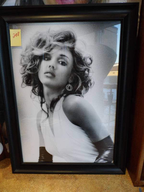 lot 208 image: Black Framed Portaits