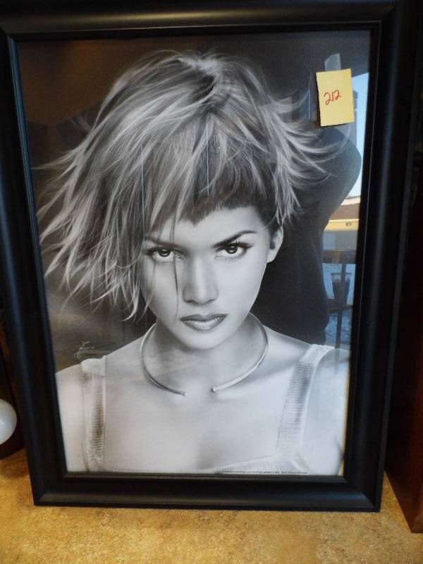lot 212 image: Black Framed Portaits