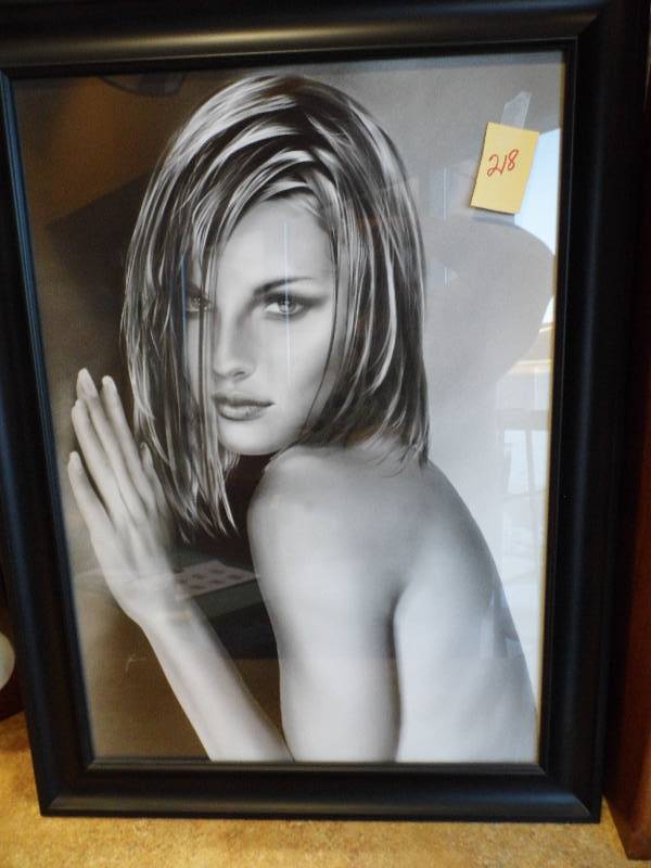 lot 218 image: Black Framed Portaits