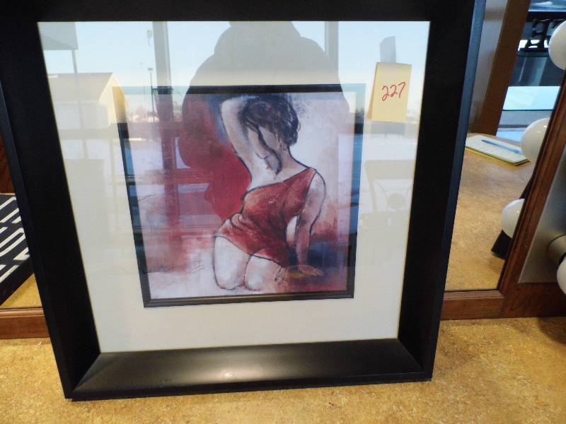 lot 227 image: Framed Art