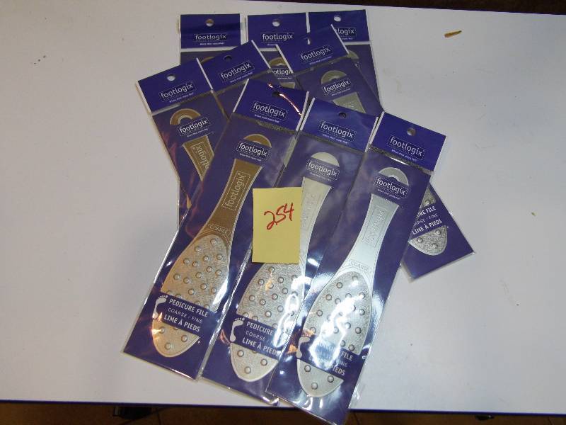 lot 254 image: FootLogix Pedicure Files