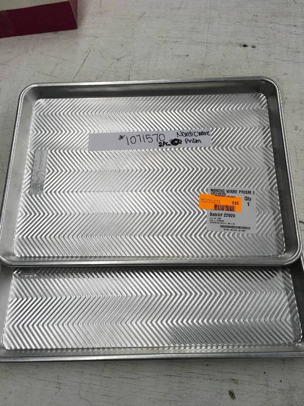 TWO BAKING SHEET PANS