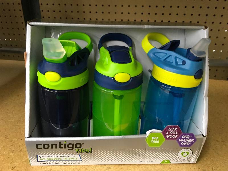3PK CONTIGO WATER BOTTLES