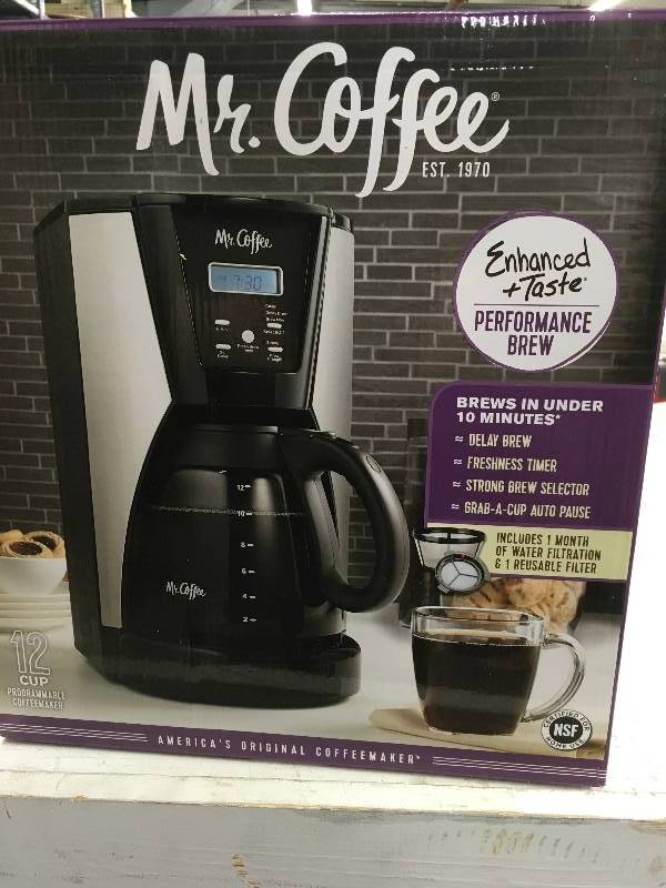 MR. COFFEE 12-CUP BREWER