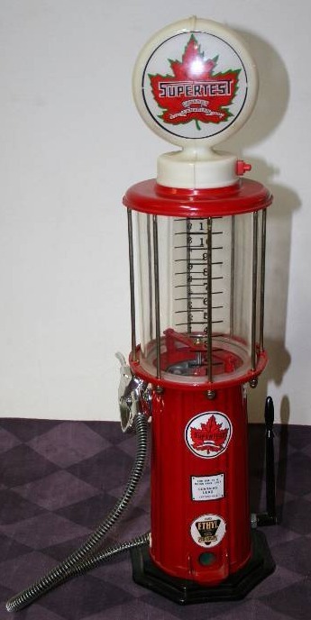 Gas Pump Themed Gumball Machine