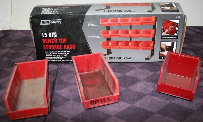Bench Top Storage Rack