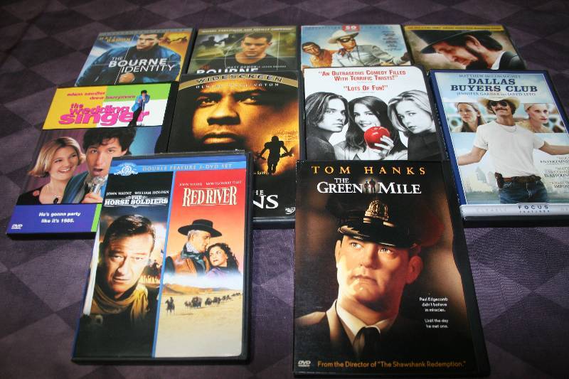 Assorted DVDs