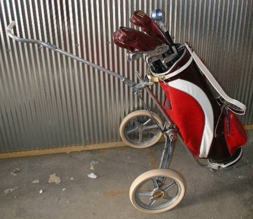 Golf Clubs and Bag