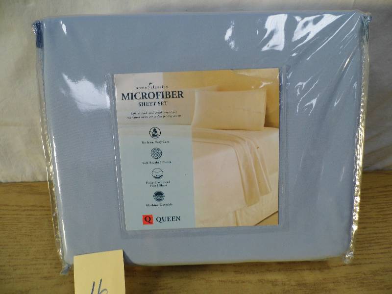 lot 16 image: Home Classice Micrfiber Sheet Set - QUEEN