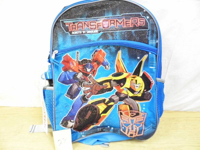 lot 22 image: Transformers Backpack