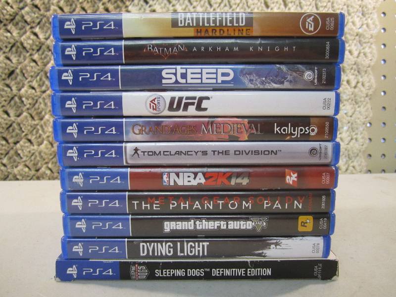 lot 34 image: Lot of PS4 Video Games See Photos...