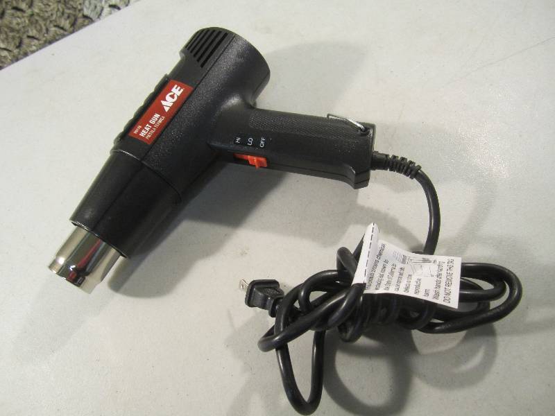 lot 35 image: Ace Heat Gun Tested and works. Look...