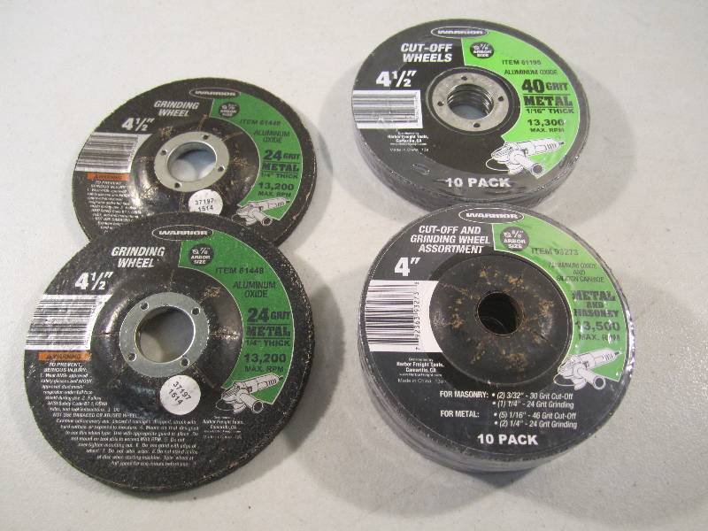 lot 44 image: Mix Lot of Grinding and Cut-Off Whe...