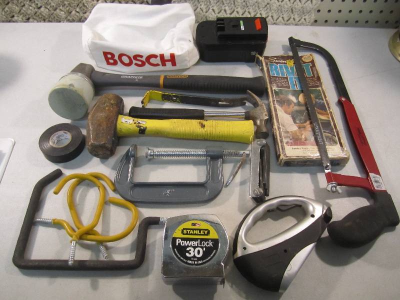 lot 49 image: Lot of Misc Tools Etc. See Photos...