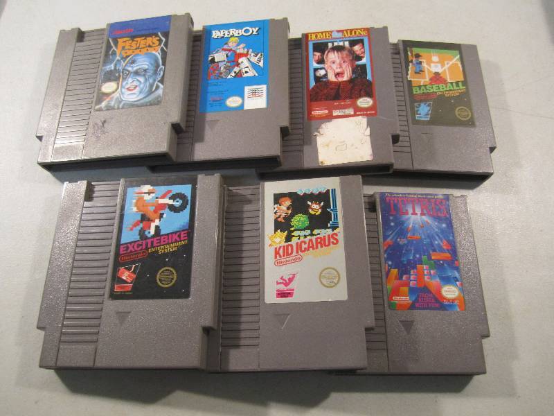 lot 73 image: Lot of 7 Nintendo Video Games...