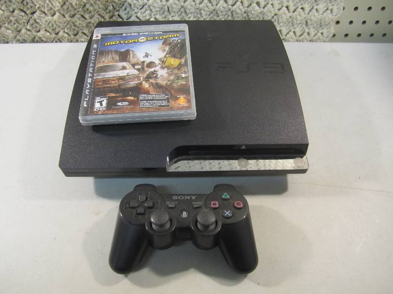 lot 90 image: PS3 Game Console with Controller an...
