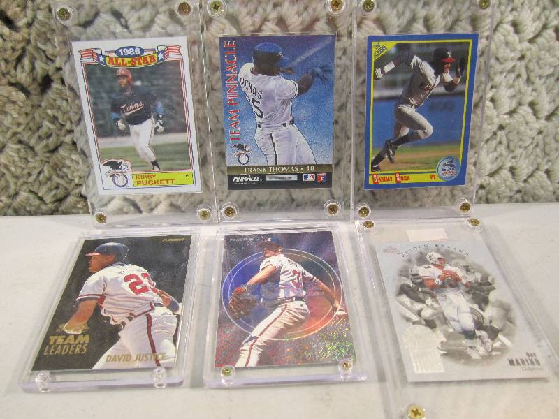 lot 149 image: Lot of 6 Collector Sports Cards 5 -...