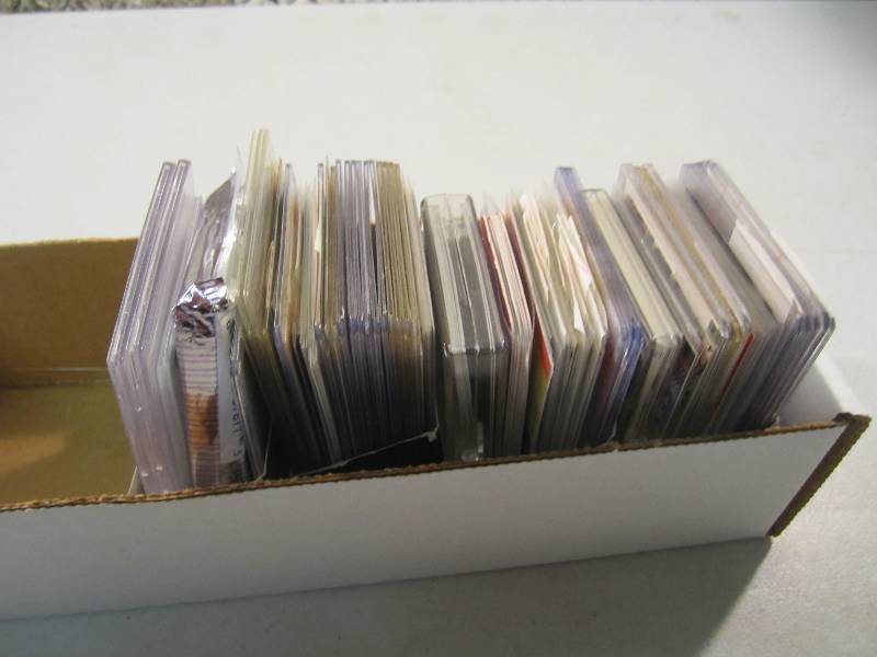lot 197 image: Large Lot of  Mixed Sports Cards in...