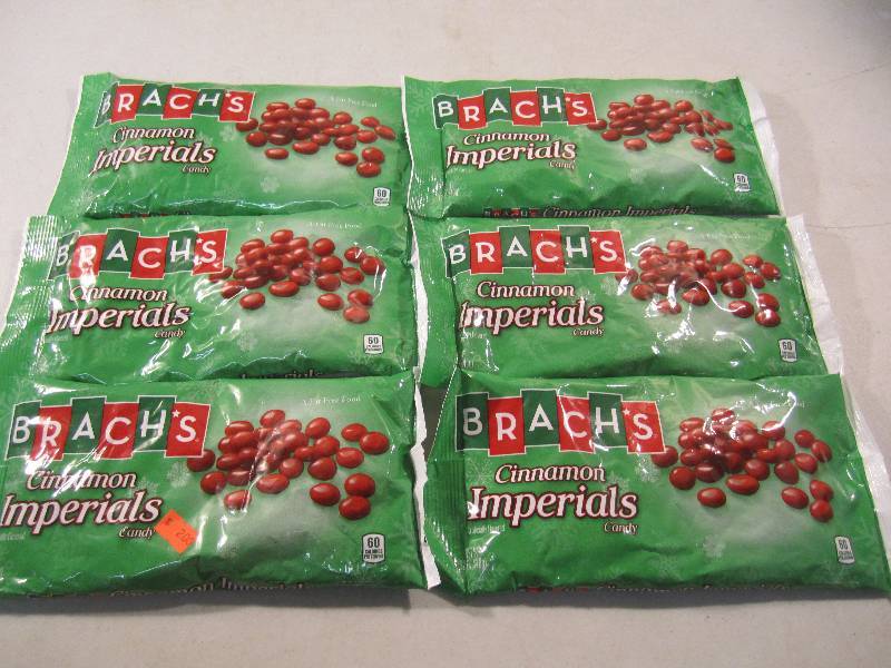 lot 221 image: Lot of 6 Bags Brachs Cinnamon Imper...