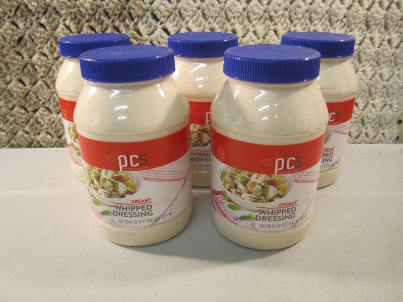 lot 230 image: Lot of 5 Jars Creamy Whipped Dressi...
