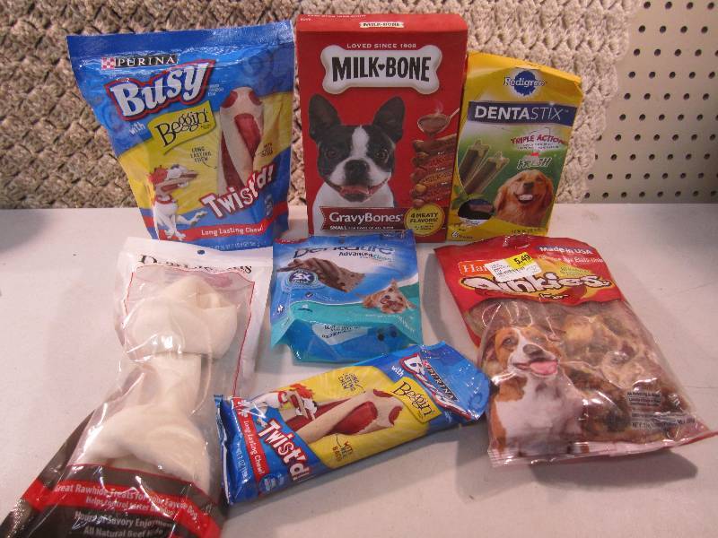 lot 240 image: Mixed Lot of Dog Treats and Chews S...