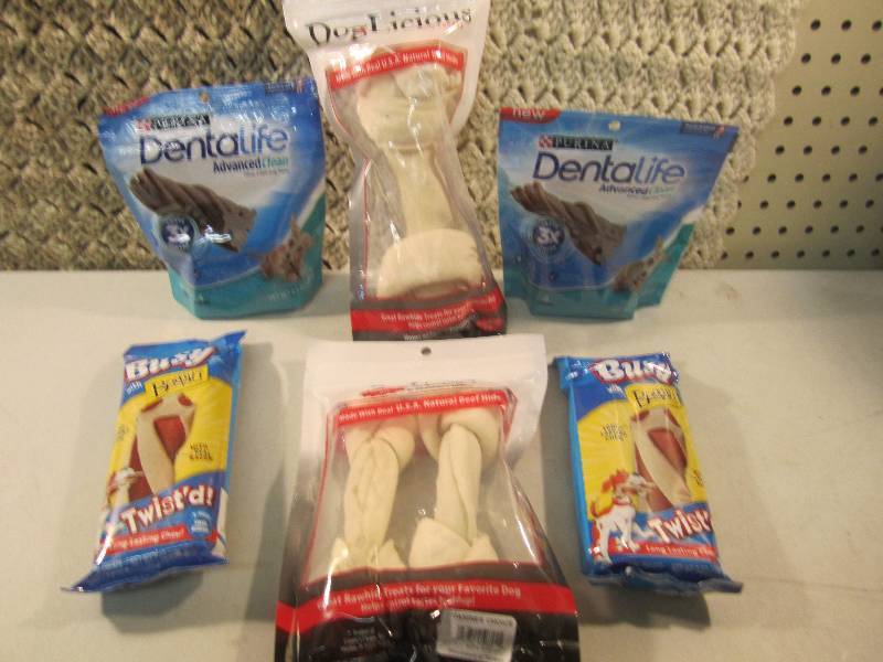 lot 243 image: Mixed Lot of Dog Treats and Chews S...