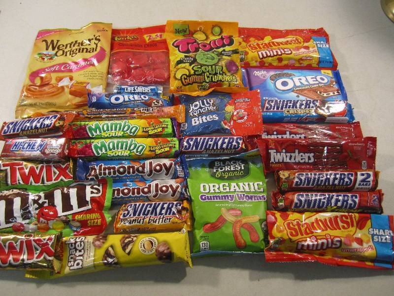 lot 245 image: Mixed Lot of Candy See Photos Best ...