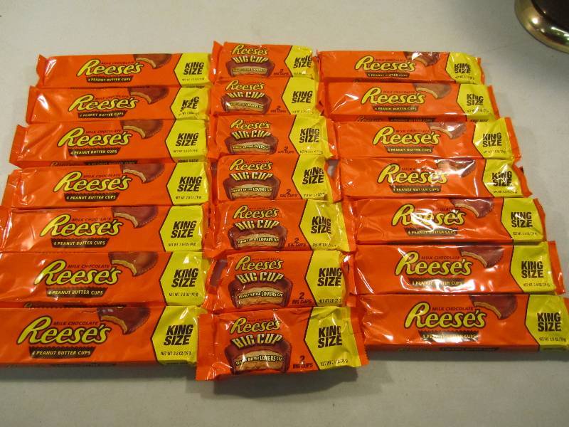 lot 248 image: Large Lot of Reeses Peanut Butter C...