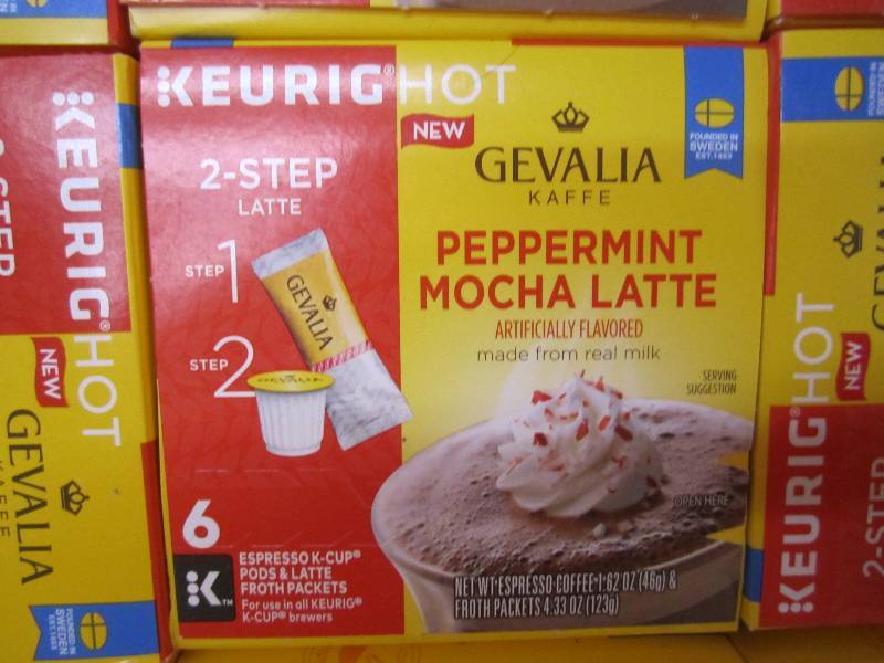lot 254 image: Lot of 20 Boxes Keurig Hot Peppermi...