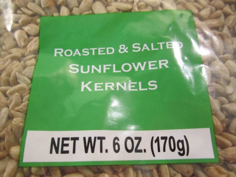 lot 263 image: Lot of 8 Bags Roasted & Salted Sunf...