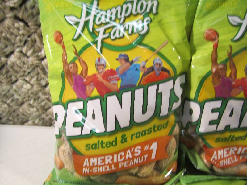 lot 275 image: Lot of 12 Bags In Shell Peanuts Sal...