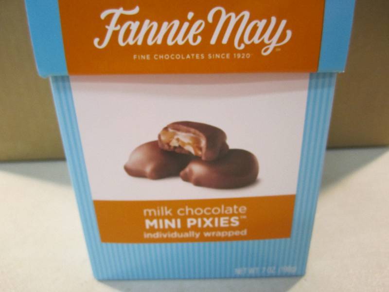 lot 294 image: Case of 6 Boxes Fannie May Milk Cho...