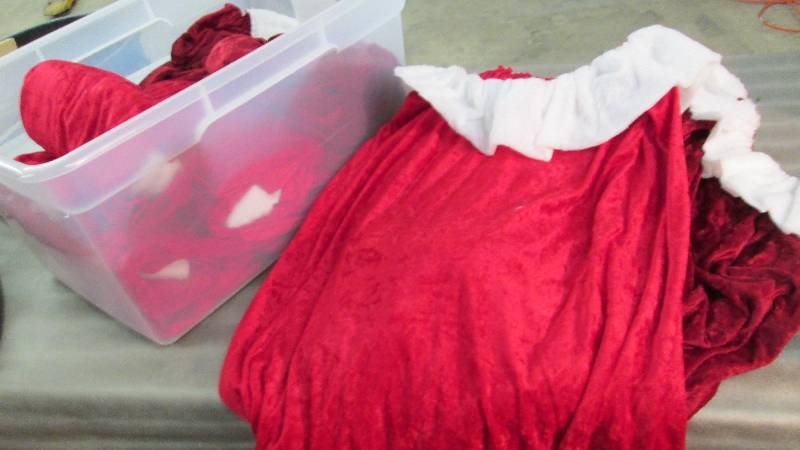 Covered Tote Filled  with Crushed V...