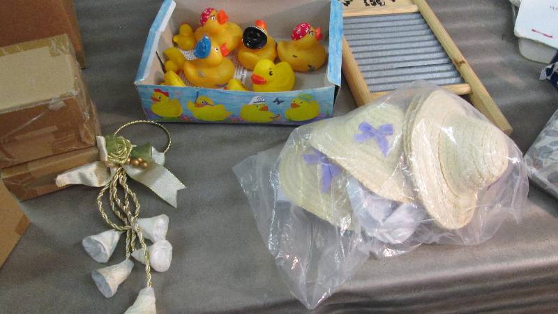 Scrub Board, RubberDucks, Straw hat...