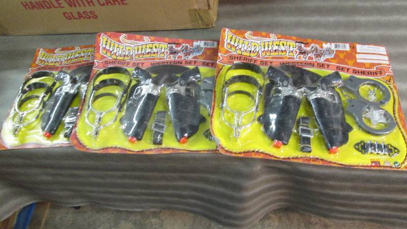 3 Western Sheriffs Sets...